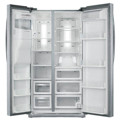 Американский холодильник - RS25H5111SR/AA - SAMSUNG Home Appliances - для бытового использования / отдельно стоящий / из нержавеющей стали