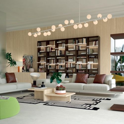 Панель для настила - TRAVERTINO RAIN BEIGE - LAMINAM - для внутренней компоновки / для стены / для облицовки