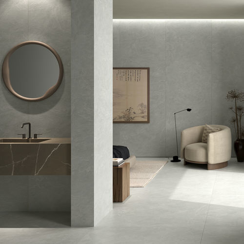 Плита из камня из керамогранита - ANKARA  - LAMINAM - для фасада / для стены / для напольной поверхности
