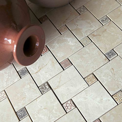 Мозаика из мрамора - ACQUAFORTE : CLASSIC BOX - LITHOS MOSAICO ITALIA - полированная / матовая / для интерьера