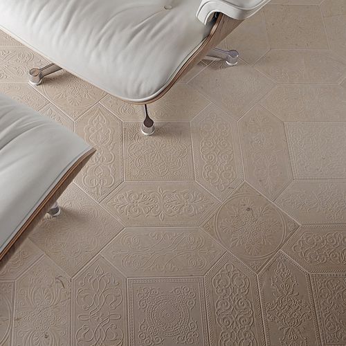 Плитка из мрамора - ACQUAFORTE : CASALE GRANDE - LITHOS MOSAICO ITALIA - матовая / для интерьера / напольная