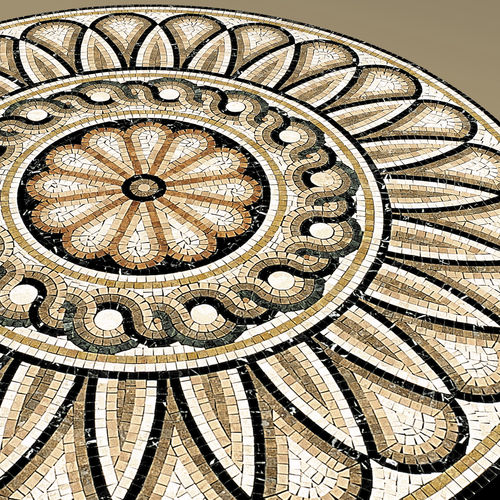 Мозаика из мрамора - ARTISTIC : ZARA - LITHOS MOSAICO ITALIA - полированная / матовая / для интерьера