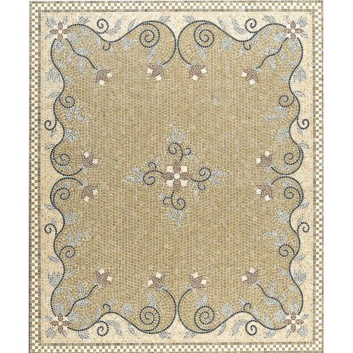 Мозаика из мрамора - ARTISTIC : PERPIGNAN - LITHOS MOSAICO ITALIA - для интерьера / напольная / c геометрическим рисунком