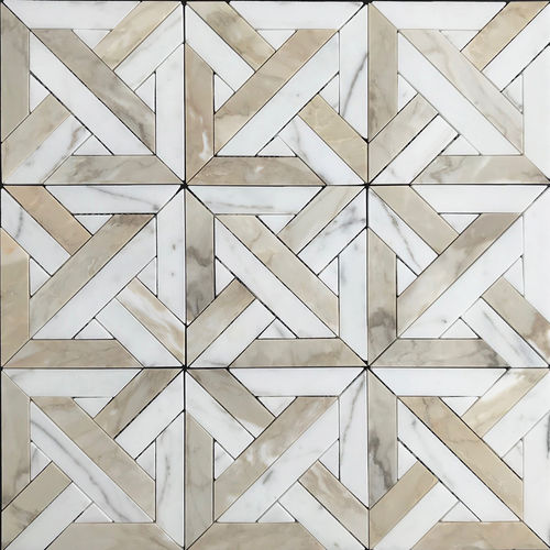 Мозаика из мрамора - MAISON & OBJET : PANNELLO 12 - LITHOS MOSAICO ITALIA - матовая / для интерьера / настенная
