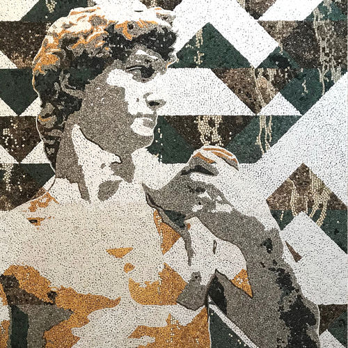 Плитка из мрамора - DAVID - LITHOS MOSAICO ITALIA - полированная / для интерьера / настенная