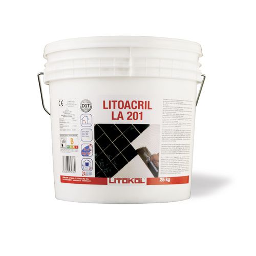 Тестообразный клей для фиксации - LITOACRIL LA201 - LITOKOL - для гипса / для цемента / для бетона