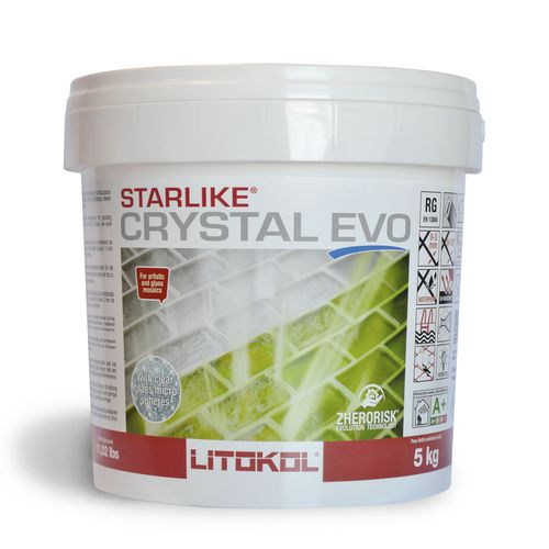Кислотоустойчивый строительный раствор - STARLIKE CRYSTAL EVO - LITOKOL - для расшивки швов / для плиточного пола / эпоксидный