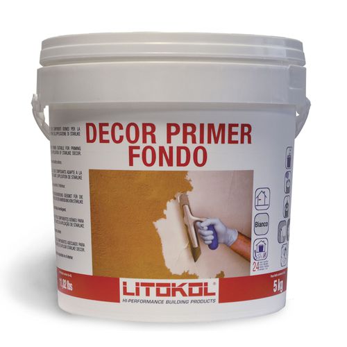 Эпоксидная грунтовка - DECOR FONDO - LITOKOL - для гипса / для цемента / для бетона