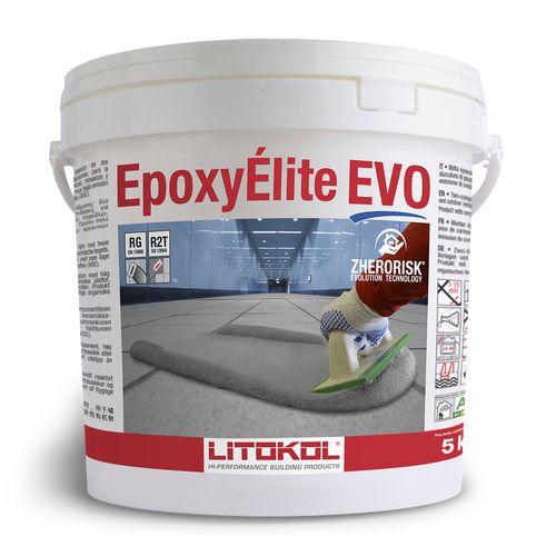 Кислотоустойчивый строительный раствор - EPOXYÉLITE EVO - LITOKOL - для расшивки швов / для закрепления грунтов / клейкий