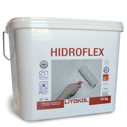 Жидкая гидроизоляция для защиты - HIDROFLEX - LITOKOL - для внутреннего пространства / для пола / для влажного помещения