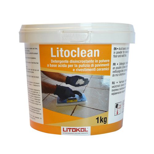 Растворитель для плиточного пола - LITOCLEAN - LITOKOL - для известкового раствора / для цемента / для профессионального использования