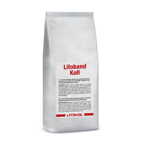 Непромокаемый клей для керамической плитки - LITOBAND KOLL  - LITOKOL - для бетона / с быстрым захватом / клей