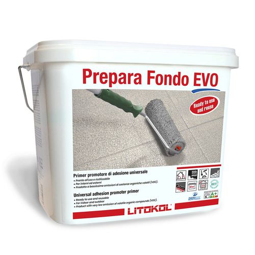Грунтовка для цемента - PREPARA FONDO EVO - LITOKOL - для известкового раствора / на основе полимеров / для интерьера