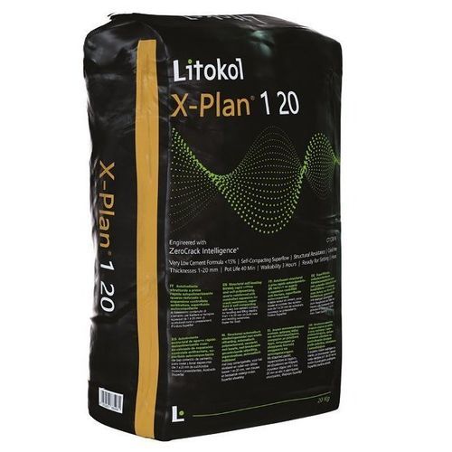 Строительный раствор для затирки - X-PLAN&reg; 1-20 - LITOKOL - самовыравнивающийся / для отделки / для проушины