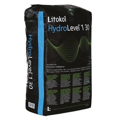 Строительный раствор для затирки - HYDROLEVEL&reg; 1-30 - LITOKOL - для проушины / для плиточного пола / для бетона