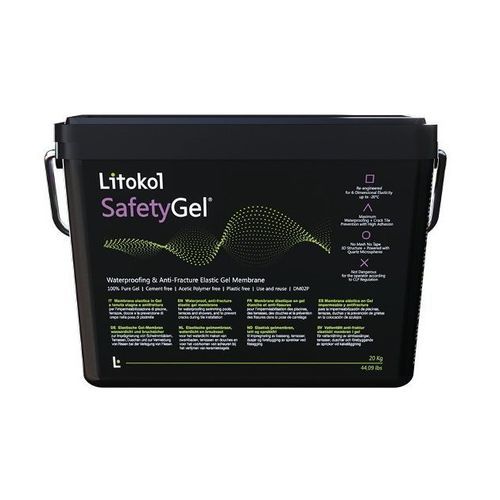 Гидроизоляционная мембрана для защиты - SAFETYGEL&reg; - LITOKOL - для напольной поверхности / для душа / для стены