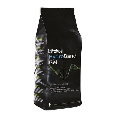 Упругая мастика - HYDROBAND GEL - LITOKOL - на полимерной основе / для герметичности / клейкая