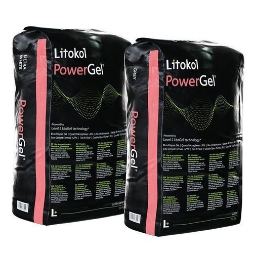 Клей для керамической плитки для проушины - POWERGEL&reg; - LITOKOL - для плиточного пола / для камня / для стены