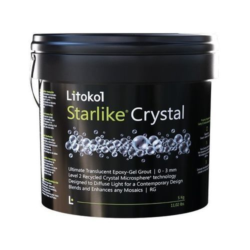 Строительный раствор для расшивки швов - STARLIKE® CRYSTAL - LITOKOL - непромокаемый / для проушины / для плиточного пола