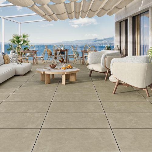 Плитка для наружного применения - GROUND - LOVE CERAMIC TILES - из керамогранита / из глазированной керамики / матовая