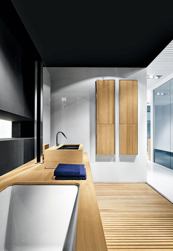 Душ в итальянском стиле - BATHTUB – WASHBASIN – SHOWER SYSTEM - MAKRO - из стекла / прямоугольный