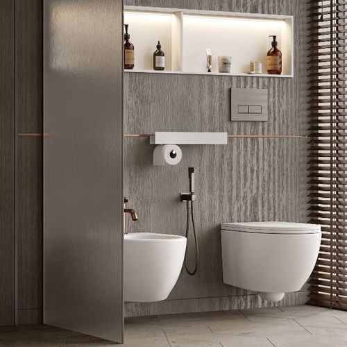 Подвесное биде - BTONDO - MOMA DESIGN - из керамики