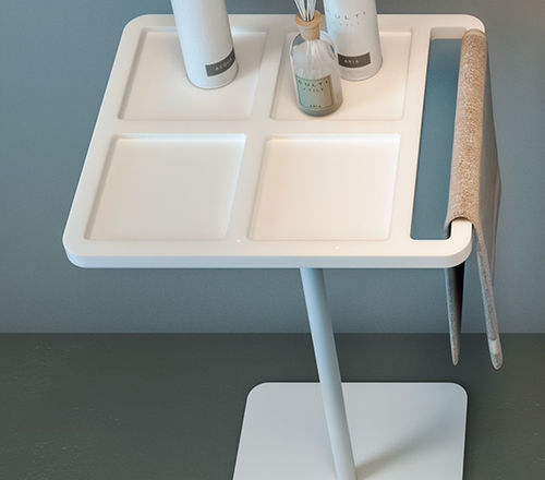 Поднос-органайзер из Solid Surface - CADDY  - MOMA DESIGN - для ванной комнаты