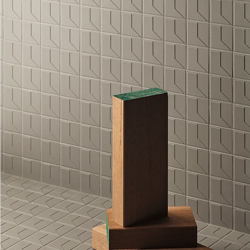 Плитка из керамогранита - NUMI : CLIFF A - MUTINA - гладкая / для интерьера / напольная