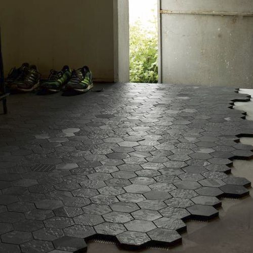 Плитка из керамогранита - DECHIRER - MUTINA - 3D / для интерьера / настенная