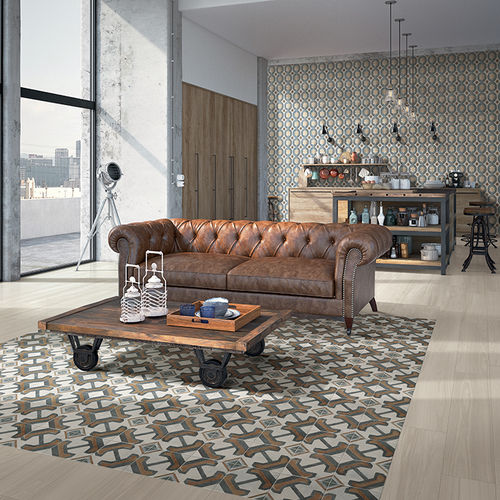 Плитка из керамогранита - DECORATIVA - PASTORELLI CERAMICHE - полированная / для интерьера / настенная