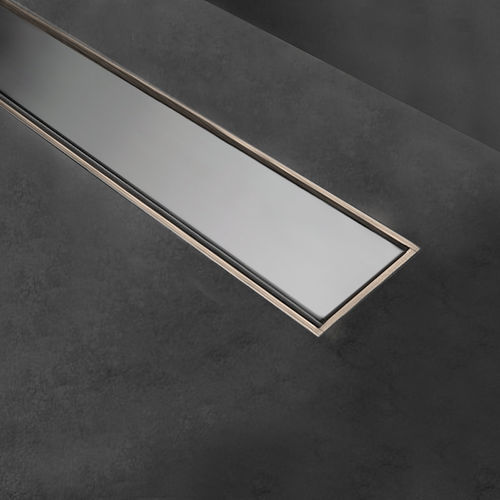 Решетка желоба из нержавеющей стали - SHOWERTEC STL F - PROFILITEC - из алюминия / для внутренней компоновки