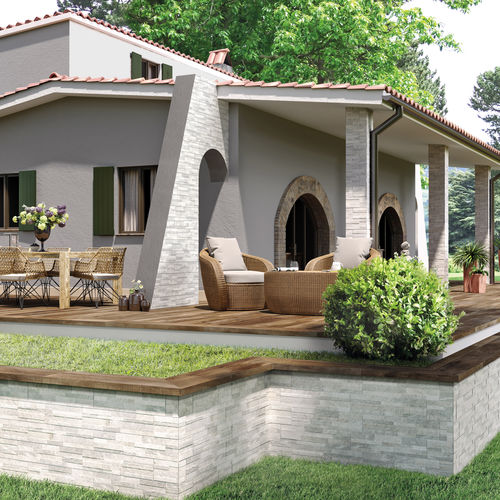 Плитка из керамогранита - J87439 - Ceramica Rondine - матовая / 3D / для наружного применения