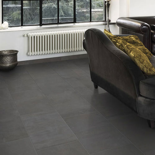 Плитка из керамогранита - BLACK - Ceramica Rondine - полированная / для интерьера / для гостиной