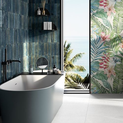 Плитка из керамогранита - J89760 - Ceramica Rondine - полированная / отделка камнем / для интерьера