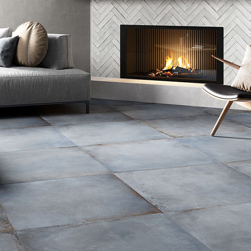 Плитка из керамогранита - MANHATTAN BLU - Ceramica Rondine - для интерьера / для гостиной / напольная