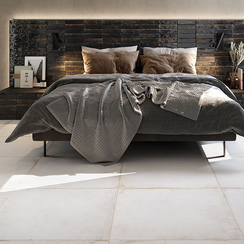 Плитка из керамогранита - MANHATTAN WHITE - Ceramica Rondine - для интерьера / для спальни / напольная