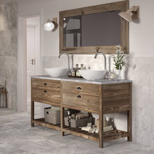 Плитка из керамогранита - J86977 - Ceramica Rondine - из шифера / матовая / для интерьера