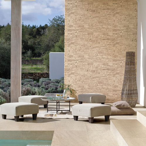 Плитка эффект наружной отделки - PAVE' WALL DOLMEN - SICHENIA GRUPPO CERAMICHE - из керамогранита / текстурированная / для интерьера