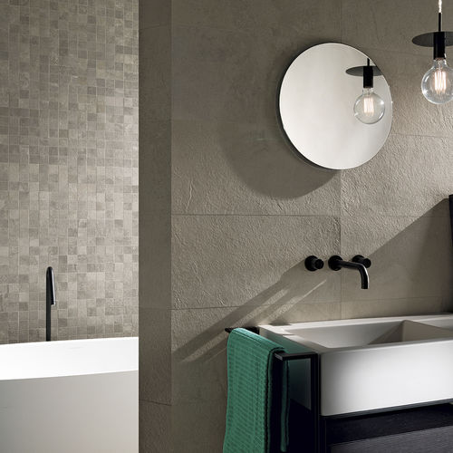 Облицовочная пластина из керамогранита - ARDES - SICHENIA GRUPPO CERAMICHE - для интерьера / для наружного применения / коричневая