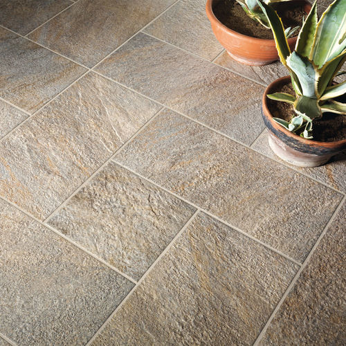 Плитка из керамогранита - ROCCE - SIMA CERAMICHE - текстурированная / для наружного применения / напольная