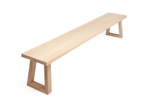 Современная скамейка - SLIDE - Odesi. Dutch Design Online - из дерева