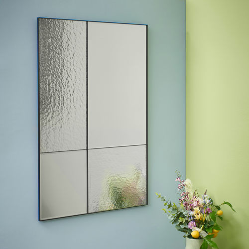 Настенное зеркало - Finestra Deco Rect - DEKNUDT MIRRORS  - современное / прямоугольное / из металла