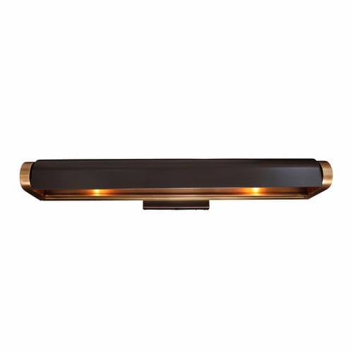 Современный настенный светильник - EXTRA LONG - GONG - для интерьера / из латуни / прямоугольный