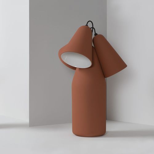 Настольная лампа - TERRACOTTA - PCM DESIGN - из керамики / современная / проводная