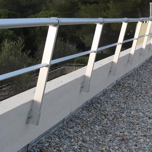 Ограждение из алюминия - VECTACO® PARAPET - ALSOLU  - решетчатое / для наружного применения / для террасы