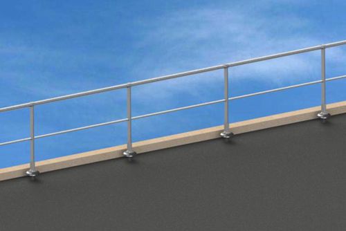 Ограждение из алюминия - VECTACO® ROOF SLAB  - ALSOLU  - решетчатое / для наружного применения / для балкона