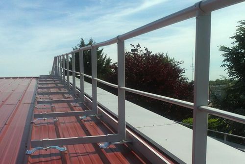 Ограждение из алюминия - VECTACO® METAL DECK - ALSOLU  - решетчатое / для наружного применения / для балкона