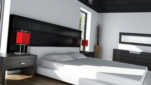Подвесной потолок из дерева - MELIA - MUR design - из плит / декоративный