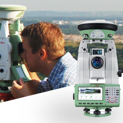 Тахеометр с призмой - VIVA SMARTSTATION - LEICA PRECISION TOOLS BY LEICA GEOSYSTEMS  - без призмы / автоматический / bluetooth