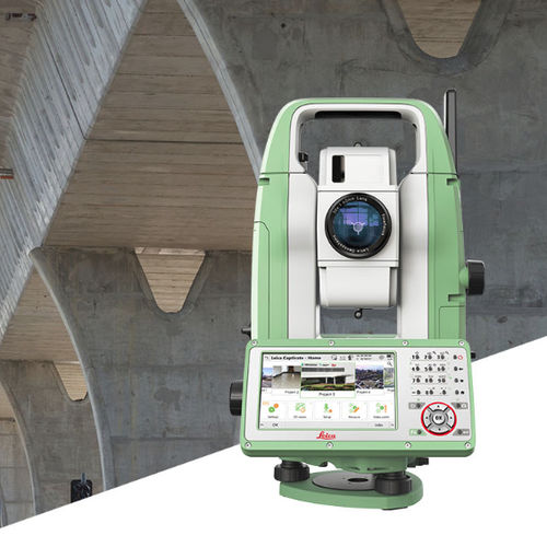 Тахеометр без призмы - FLEXLINE TS10 - LEICA PRECISION TOOLS BY LEICA GEOSYSTEMS  - с ручным управлением / беспроводной